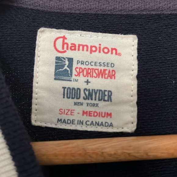 Todd Snyder X Champion Varsity Coaches Jacket Men’s Medium - Picture 3 of 4
